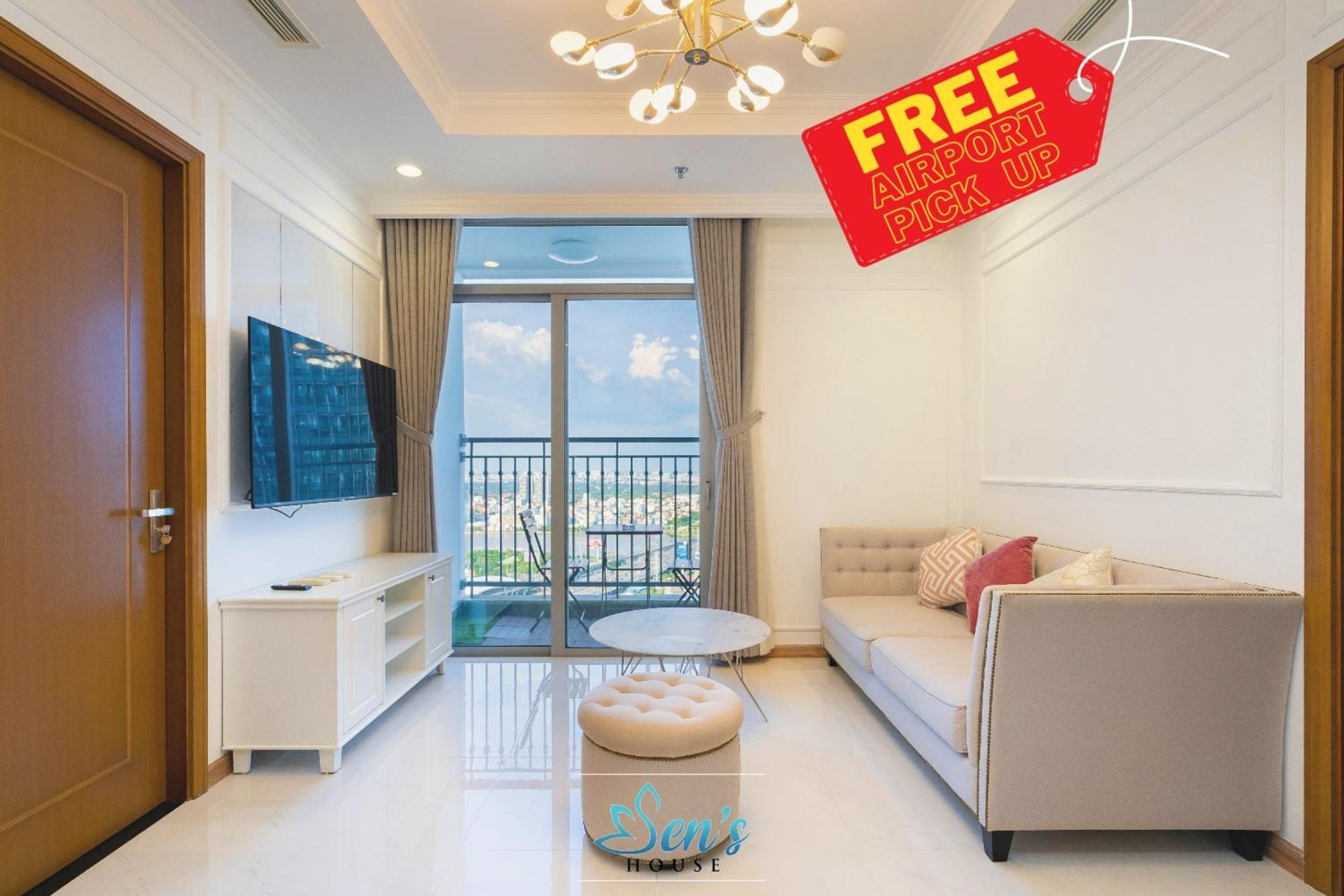 Free Airport Pick-Up - Luxury 3Br L3 High Floor With River View L3-30 Ho Si Minh-város Kültér fotó